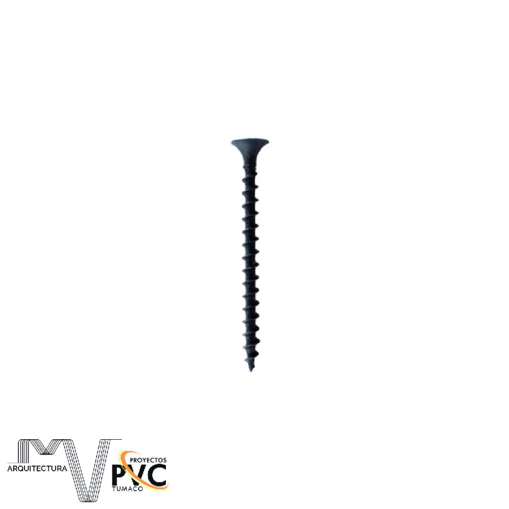 Tornillo drywall punta broca negro