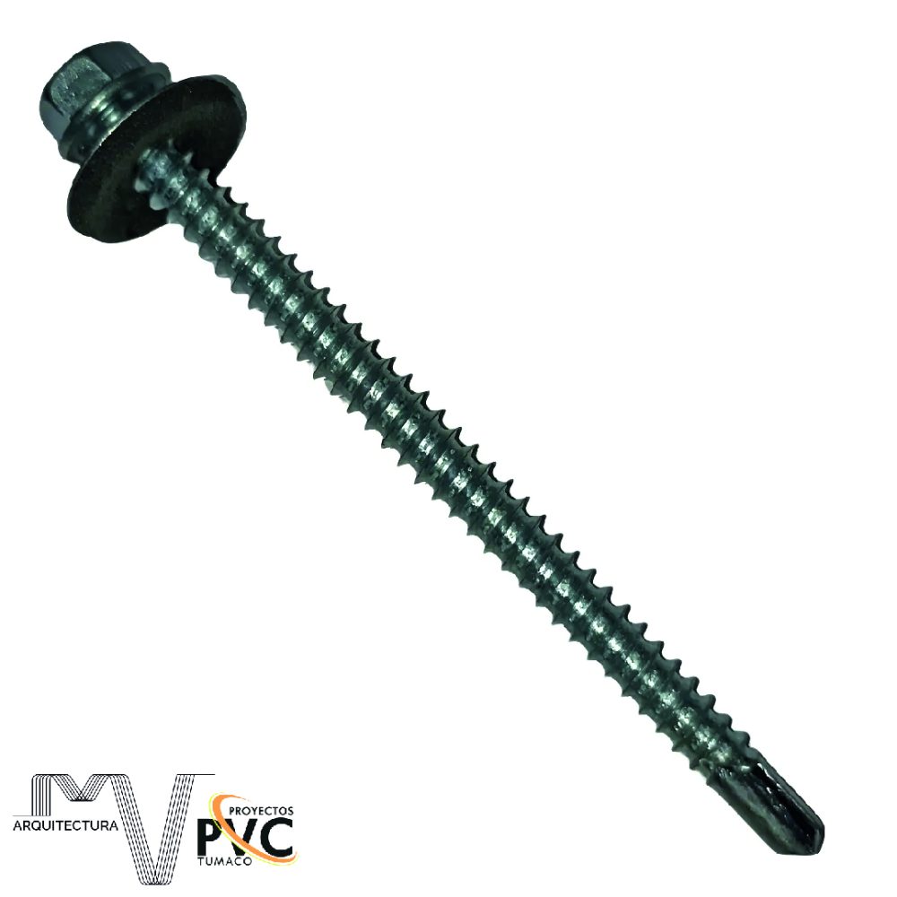 Tornillo autoperforante punta broca largo