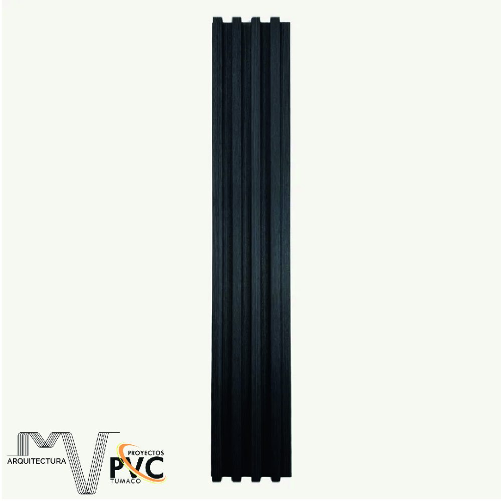Panel WPC lamas negro
