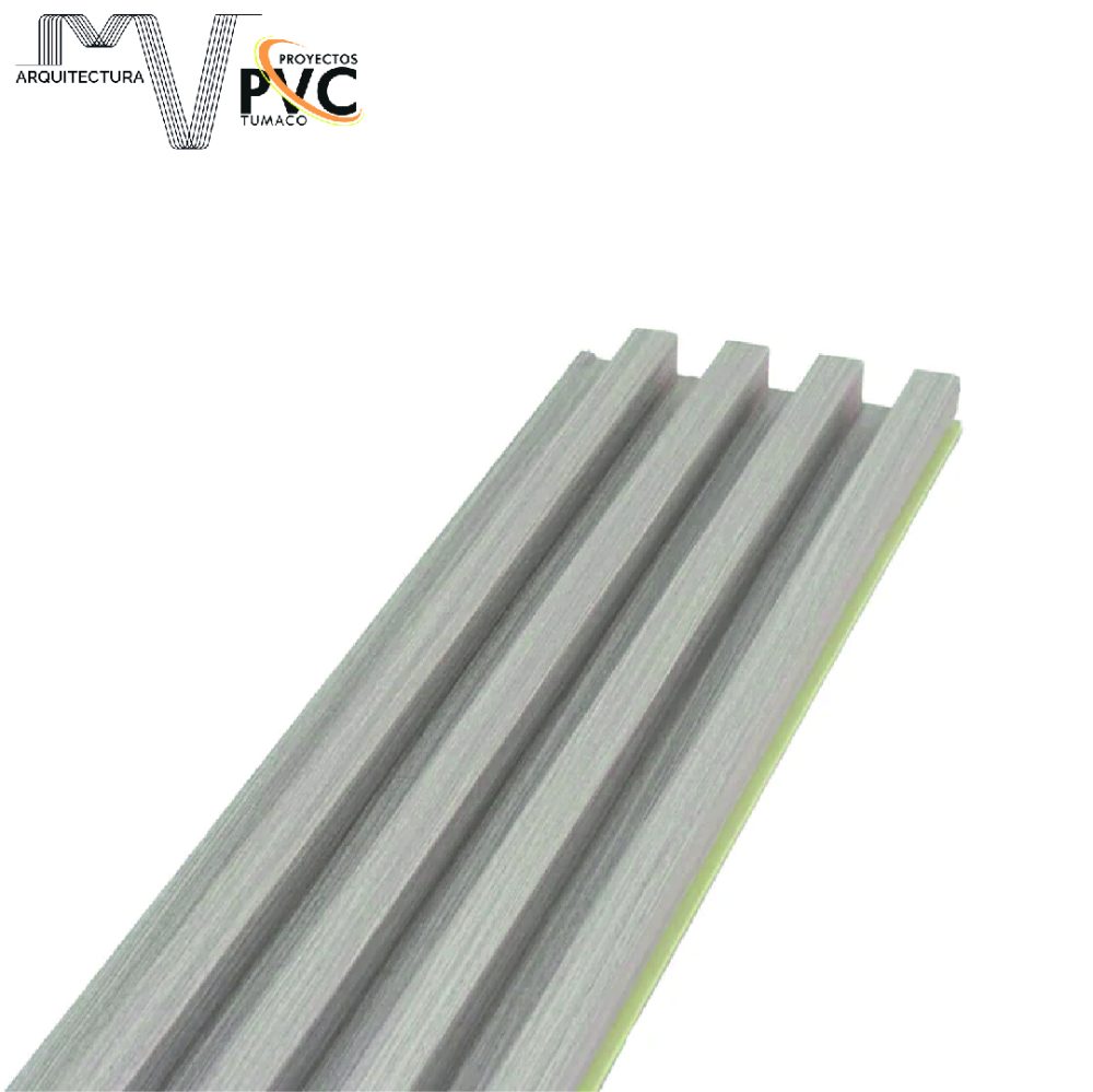 Panel WPC lamas gris